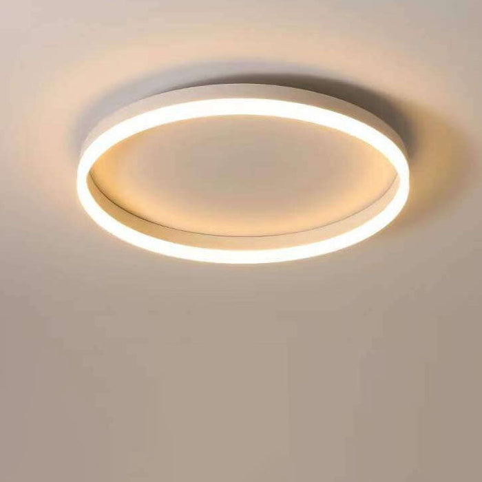 Slim ring flush mount seen from below