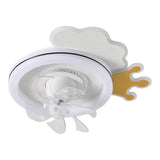 50cm fan light on a white background showing the fan blades
