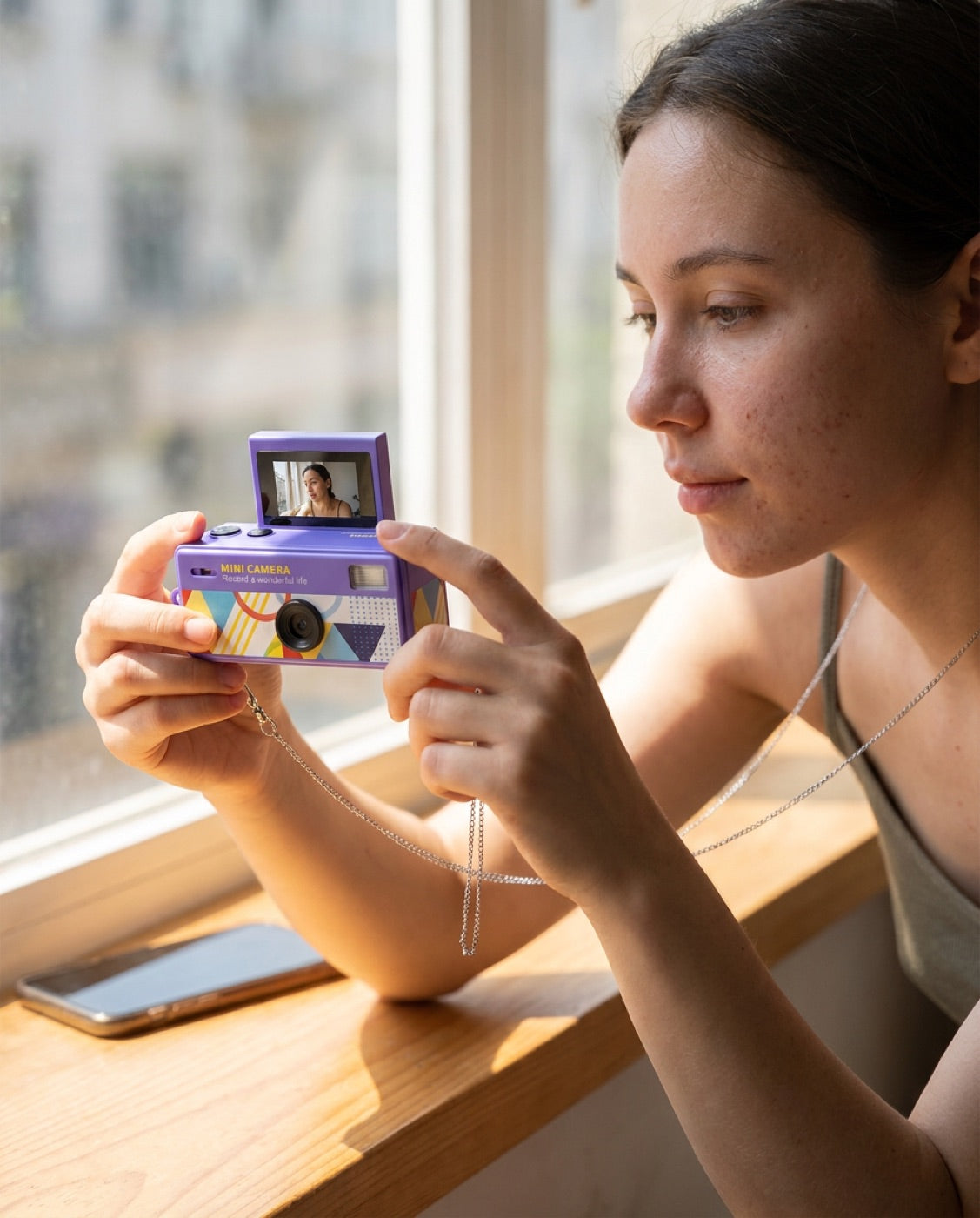 Flip Screen Mini Camera