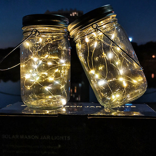 Art Deco Glass String Lights