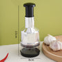 Multifunctional garlic press