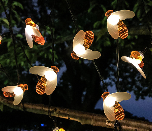 Art Deco Acrylic String Lights
