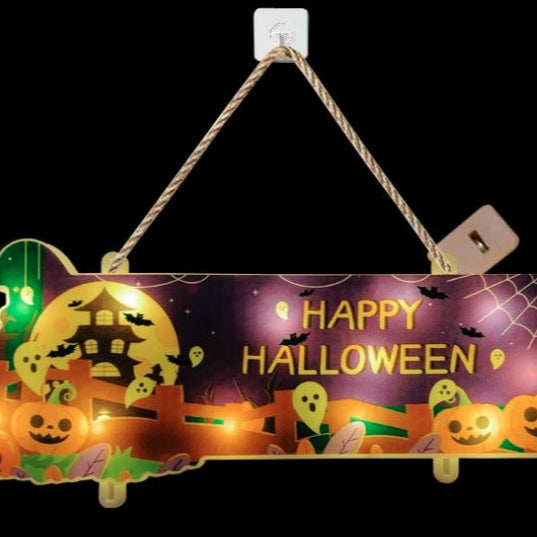 Modern Art Deco Waterproof PVC LED Halloween Decoration Atmosphere String Lights Outdoor Light For Garden