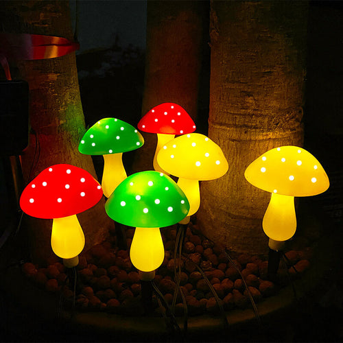 Art Deco Mushroom String Lights