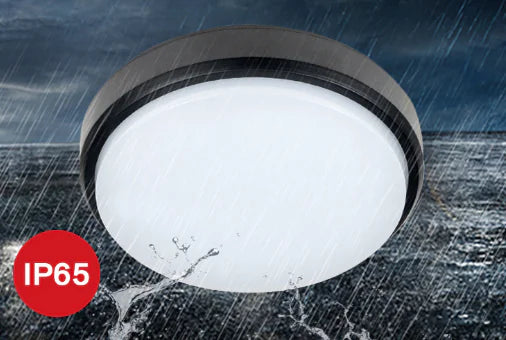IP65 waterproof flush mount ceiling light under water spray