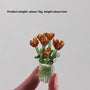 7 Dark BrownWith Vase