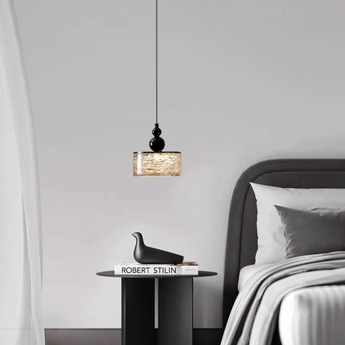 Art Deco Stainless Steel Pendant Light