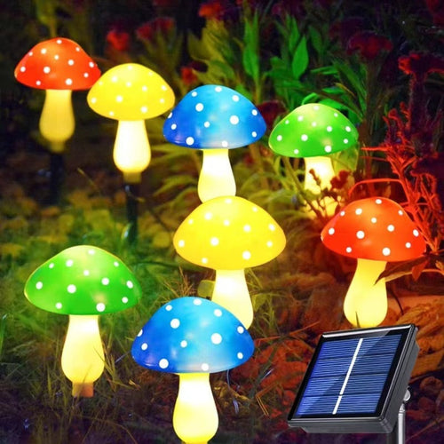 Art Deco Mushroom String Lights