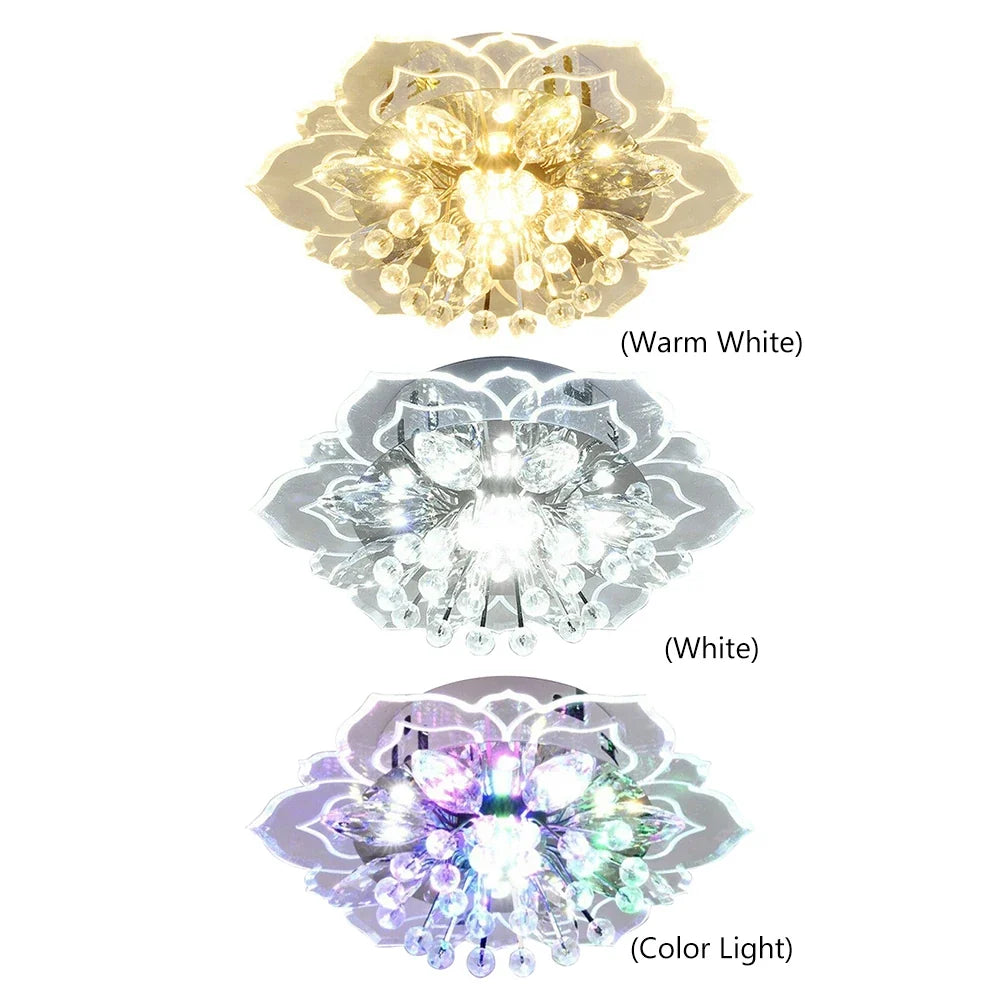 Warm white, white and colour-change light options