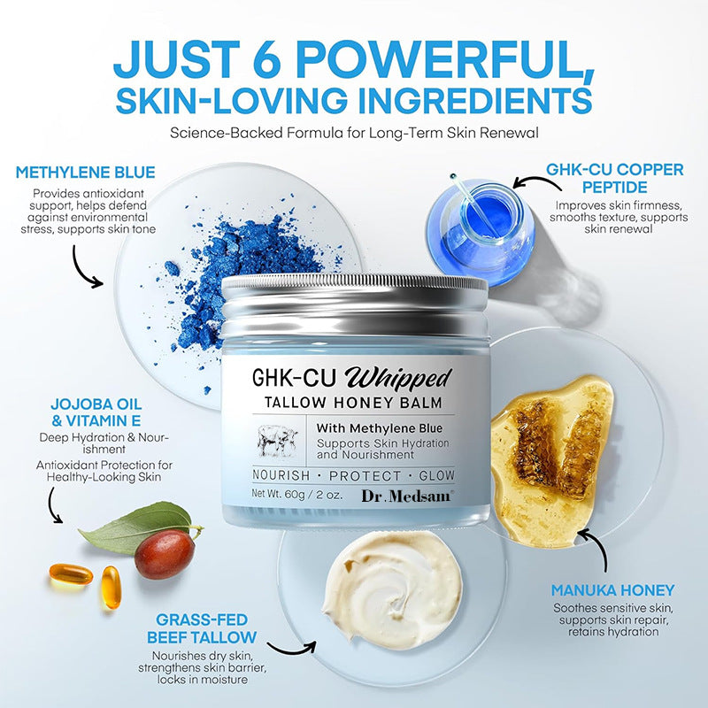 Blue Copper Peptide Moisturizing Face Cream