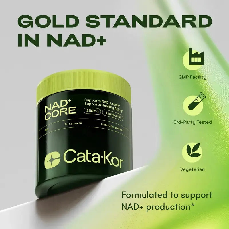 Cata-Kor NAD+ Core — Liposomal NAD+ Capsules