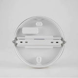 Ultra-thin ceiling light mounting plate and fixings