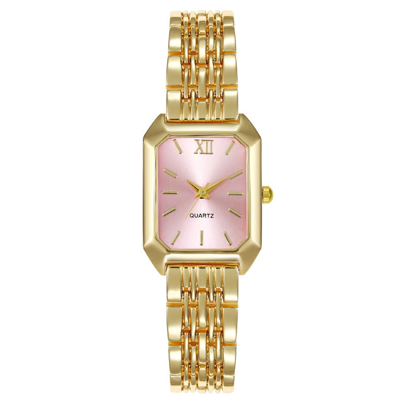 Simple and Versatile Square Women's Watch