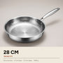 28x28cm NoLid / L3 Steel Hammered