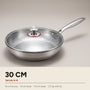 30x30cm WithLid / L3 Steel Hammered