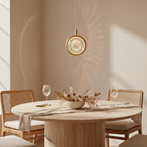 Elevated dining entertaining transformation with Aluminium Pendant Light