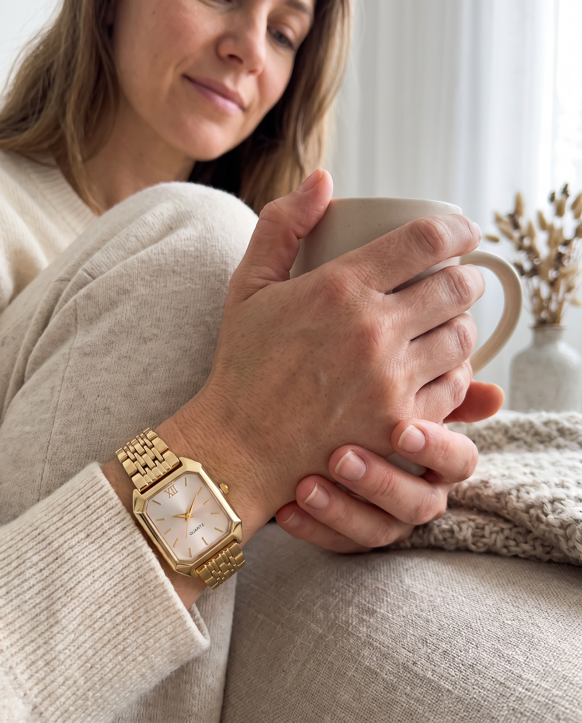 Simple and Versatile Square Women's Watch